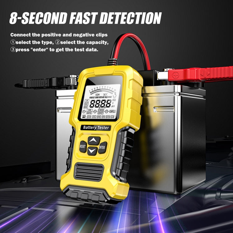 FOXSUR 12V-24V Analizador Resistencia Batería Prueba Rápida