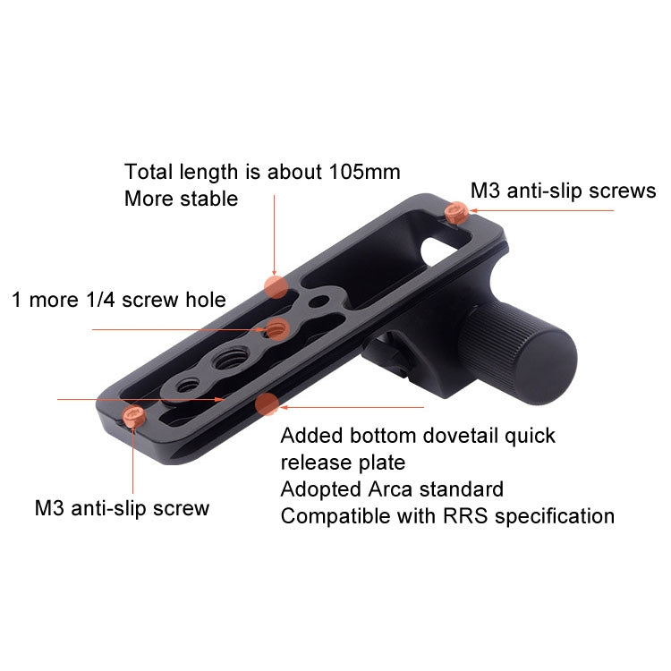 FITTEST SN-260 Anillo Trípode Para Lente Arca Compatible