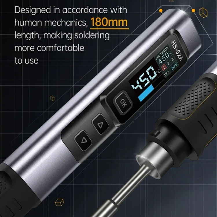 FNIRSI Soldador Portátil Temperatura Constante 100-450C