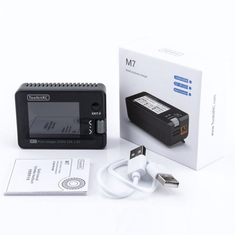 ToolkitRC M7 Cargador Balance LiPo 200W Profesional