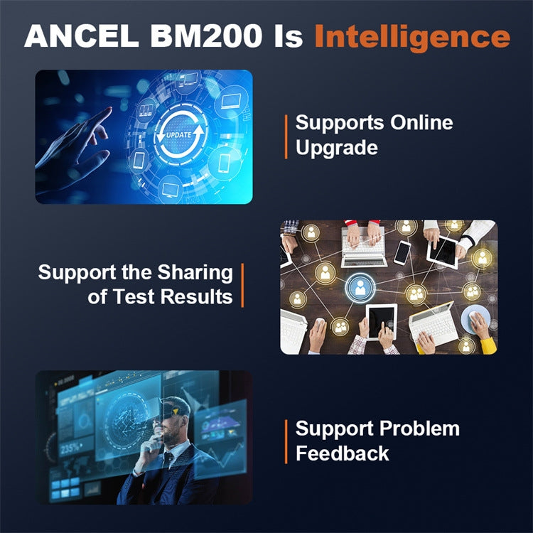 ANCEL BM200 Probador De Batería Automotriz Bluetooth 4.2