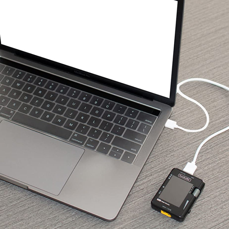 ToolkitRC MC8 Cargador PD Pantalla de Potencia Dual USB C