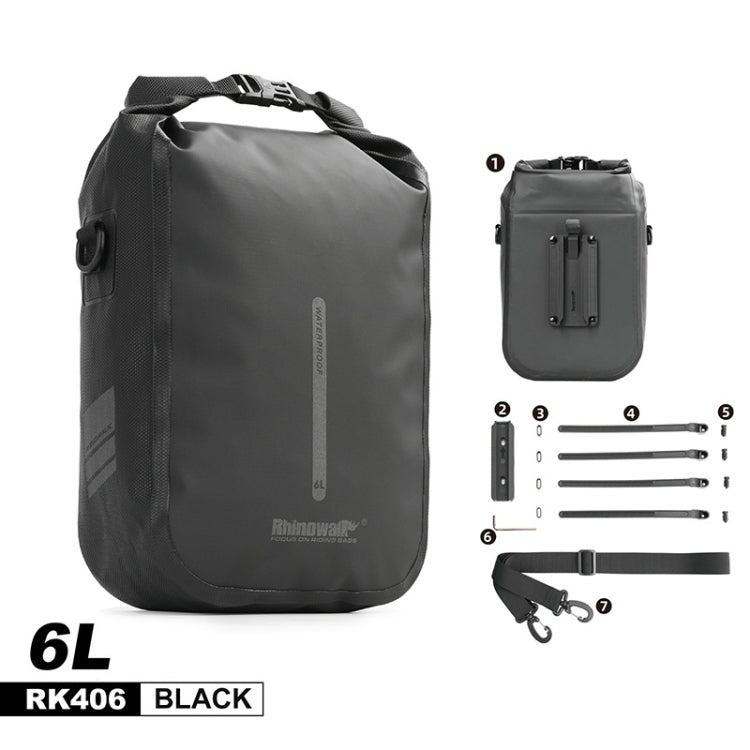 Rhinowalk RK406 Bolsa para Horquilla Impermeable 6L