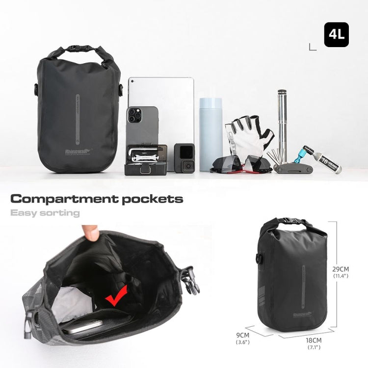 Rhinowalk RK404 Bolsa Horquilla Delantera Impermeable