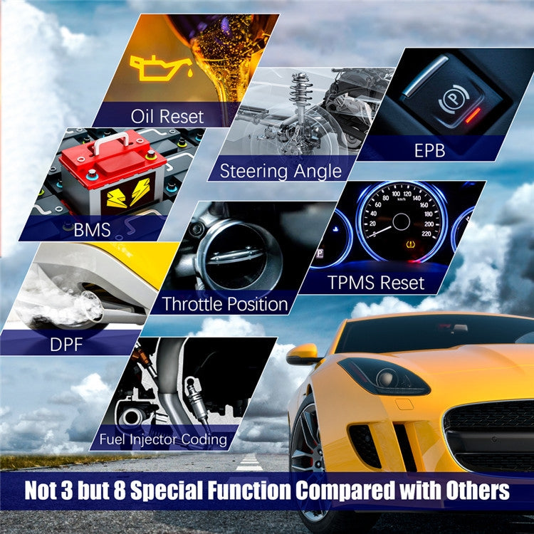 Autophix 7610 Escáner OBD2 EOBD Portátil de Sistema Completo