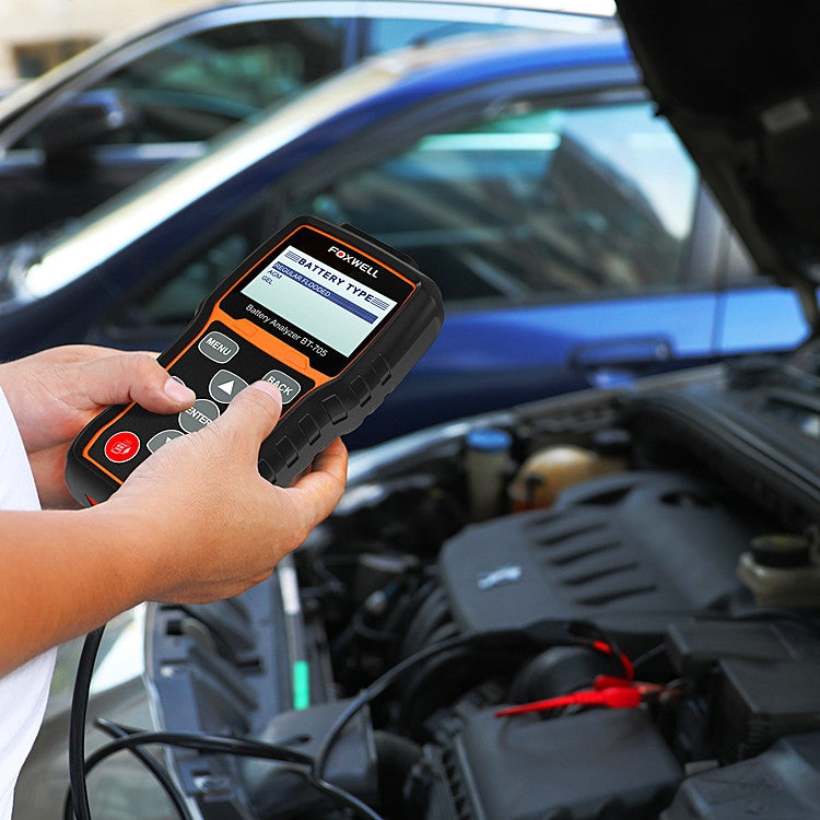 FOXWELL BT705 Analizador De Batería Automotriz Prueba De Carga