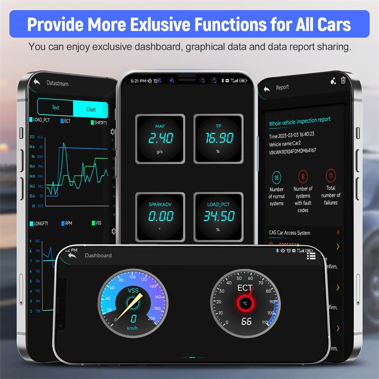 Autophix 3610 Escáner Bluetooth para VW Audi Skoda Seat