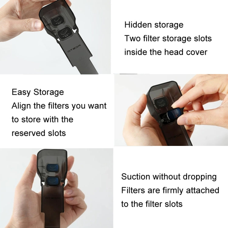 RCSTQ DJI OSMO Pocket 3 Estuche Correa Antideslizante