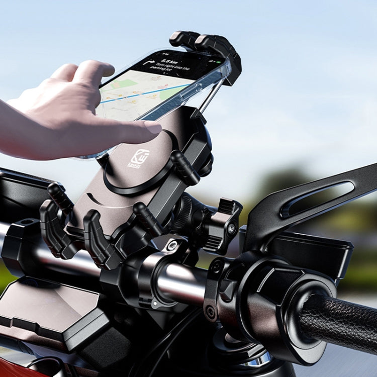 Kewig Pulpo Antirrobo Soporte Móvil Motocicleta Universal
