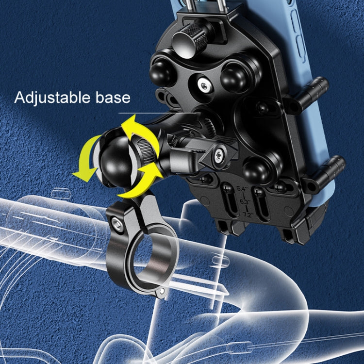 Kewig Pulpo Antirrobo Soporte Móvil Motocicleta Universal