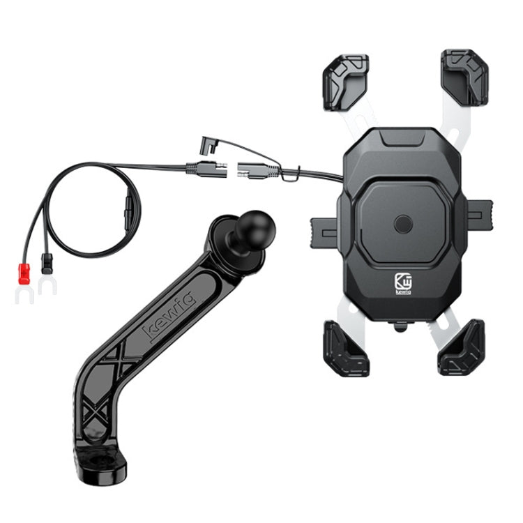 Kewig MT01 Soporte Teléfono Para Motocicleta Carga PD 15W