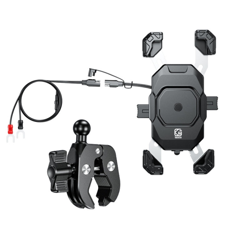 Kewig MT01 Soporte Teléfono Para Motocicleta Carga PD 15W