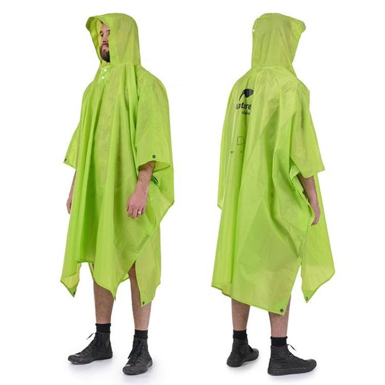 Naturehike 210T Plaid 3 en 1 Poncho Impermeable Portátil