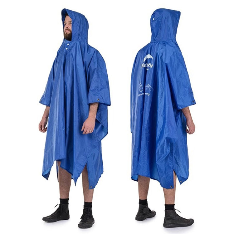 Naturehike 210T Plaid 3 en 1 Poncho Impermeable Portátil