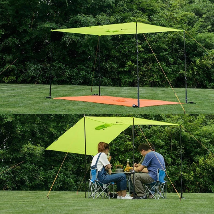 Naturehike 210T Plaid 3 en 1 Poncho Impermeable Portátil