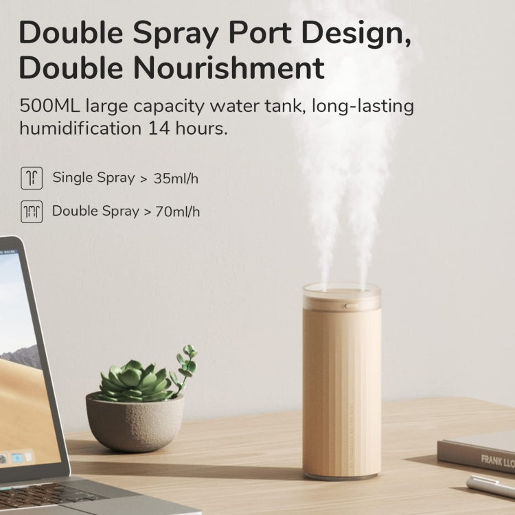 JisuLife HU16 Humidificador Escritorio Dos Puertos De Vapor
