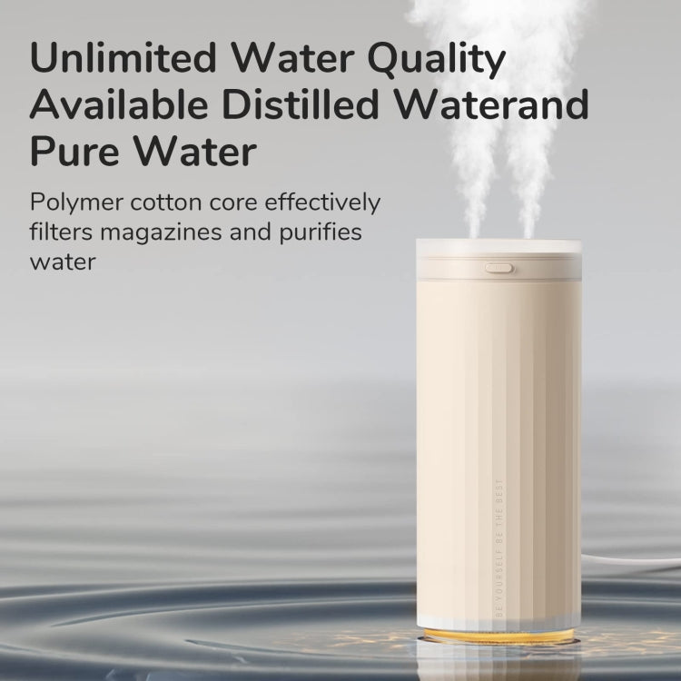 JisuLife HU16 Humidificador Escritorio Dos Puertos De Vapor
