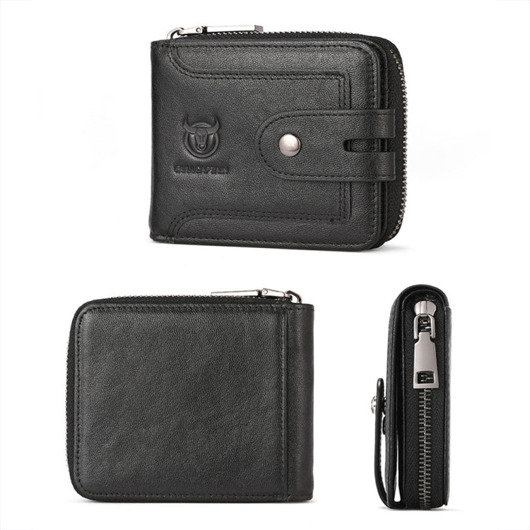 Bull Captain 232 Cartera Piel De Vaca RFID Para Hombre