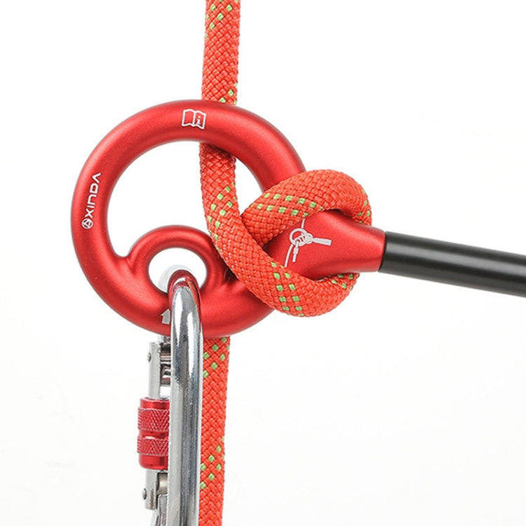 XINDA XD-Q9732 Descensor De Escalada 150 Kg Capacidad
