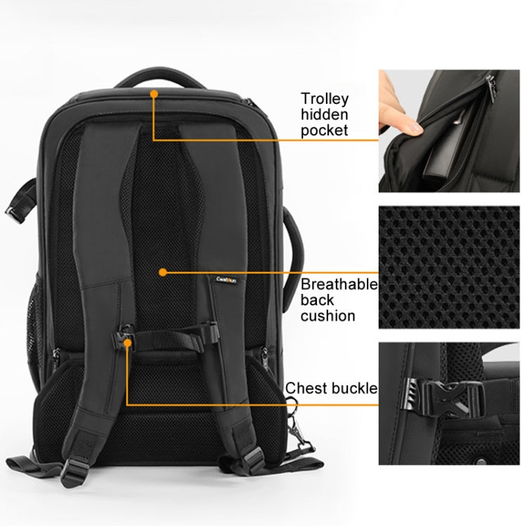 Cwatcun D136 Gen 1 Bolso Hombro con Ruedas para Cámara