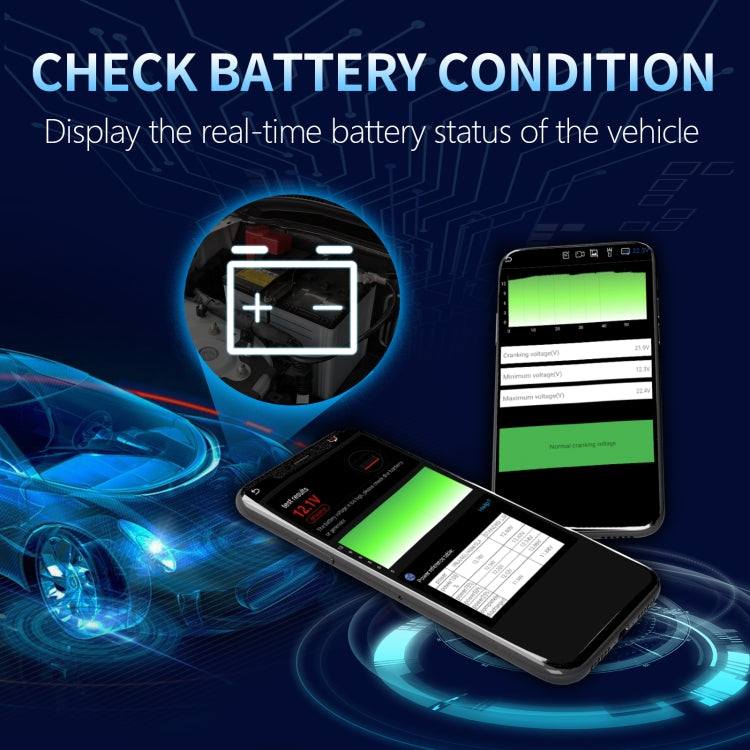 HUMZOR OBD2 Bluetooth 5.2 Escáner Portátil Para Vehículos