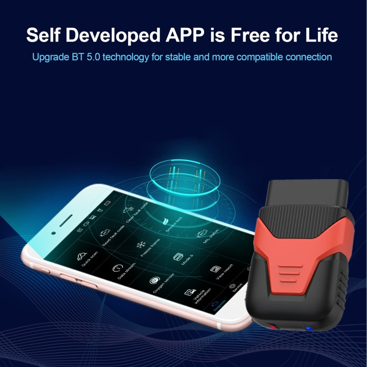 HUMZOR OBD2 Bluetooth 5.2 Escáner Portátil Para Vehículos