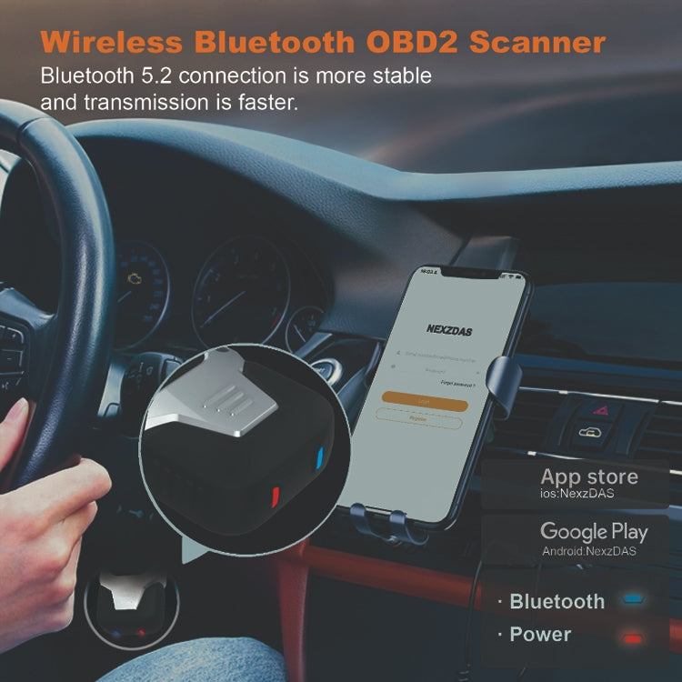 HUMZOR OBD2 Bluetooth Voltímetro de Batería Vehicular Preciso