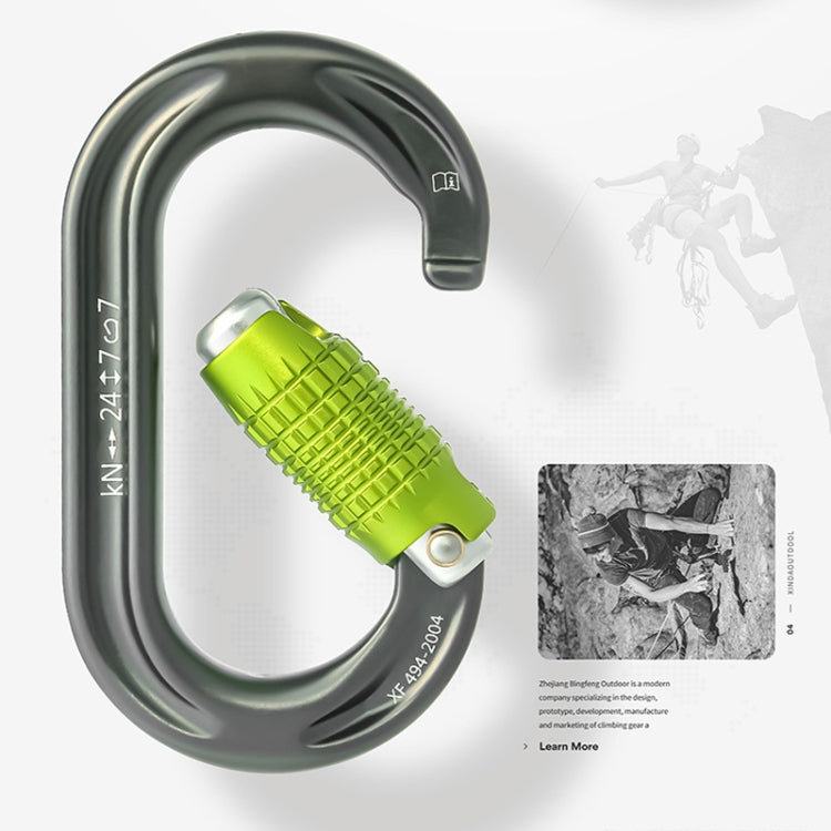 XINDA HH-9769 Mosquetón de Escalada 22-24kN para Montañismo