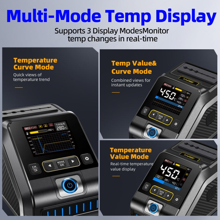 FNIRSI Estación De Soldadura 200W Temperatura Constante