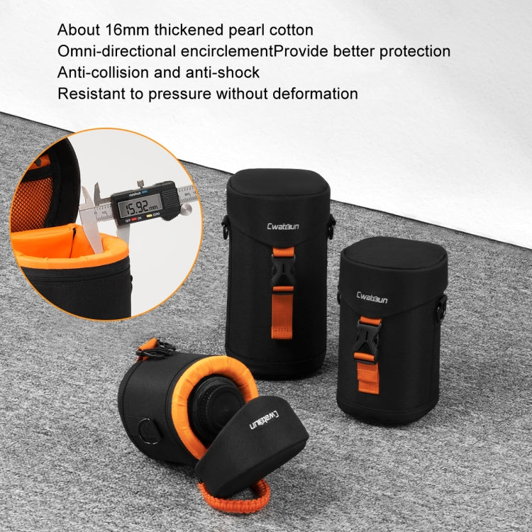Cwatcun D157 Bolsa DSLR Abatible Resistente a Golpes