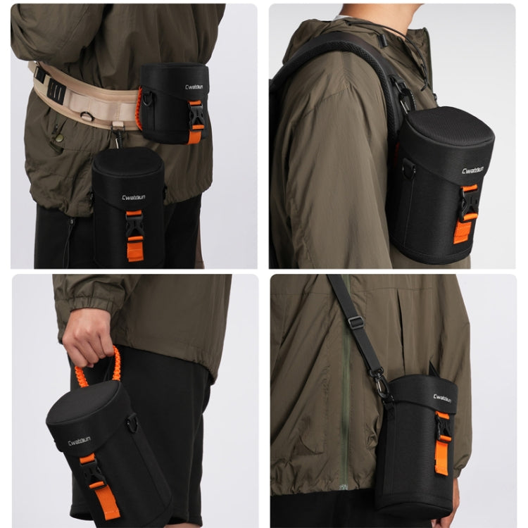 Cwatcun D157 Bolsa DSLR Abatible Resistente a Golpes