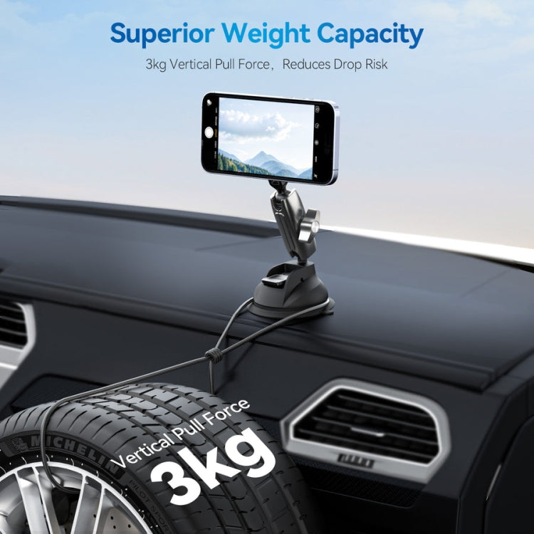 TELESIN Soporte Teléfono Automotriz Rotación 360 Coche