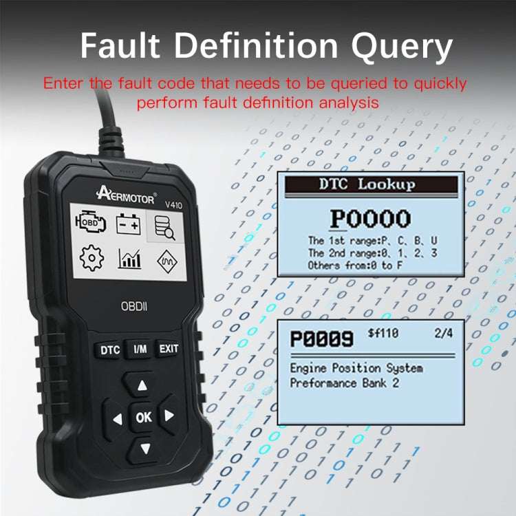 Aermotor ELM327 OBD II Herramienta Lectura Rápida de Fallas