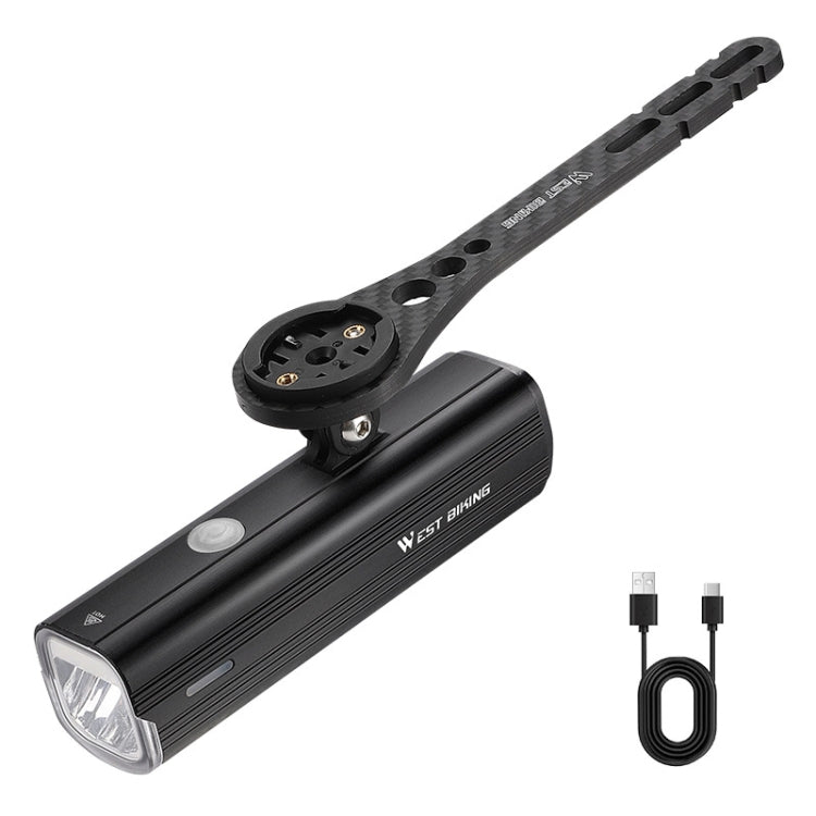 WEST BIKING Tipo C Faro Bicicleta Aluminio Alto Brillo