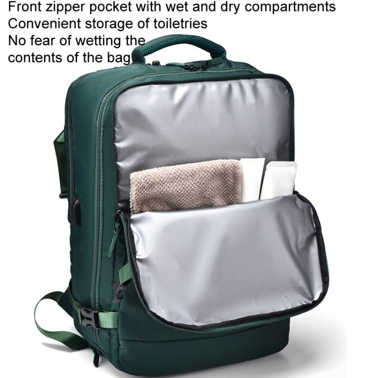 WEIXIER B692 Bolso Mochila Computadora Cierre180 Grados