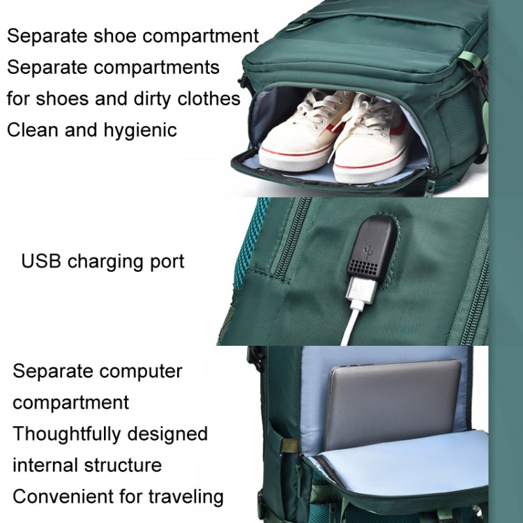 WEIXIER B692 Bolso Mochila Computadora Cierre180 Grados