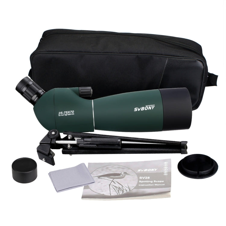 SVBONY SV28 Telescopio Observación 25-75x70 HD Para Aves