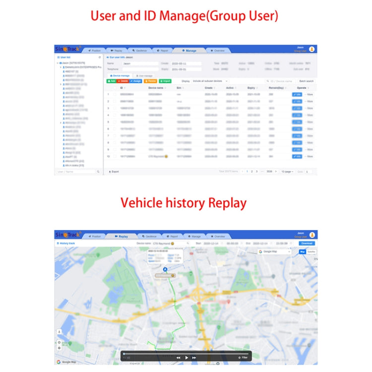 SinoTrack Rastreador GPS OBD 2G Seguimiento En Tiempo Real