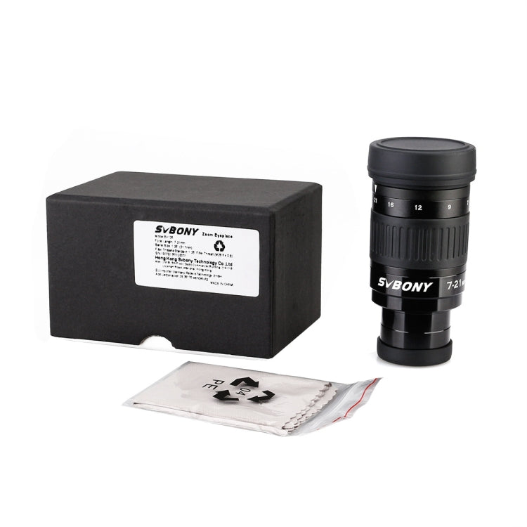 SVBONY SV135 Ocular Telescopio Con Zoom 1,25 Pulgadas 7-21 mm