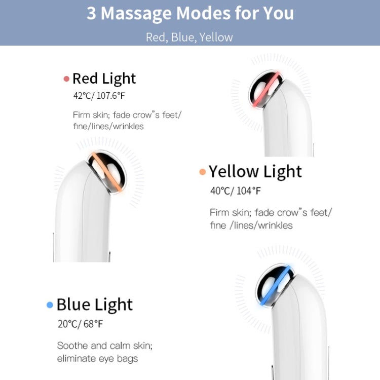 Xpreen XPRE116 Masajeador De Ojos Con Bateria 600 mAh
