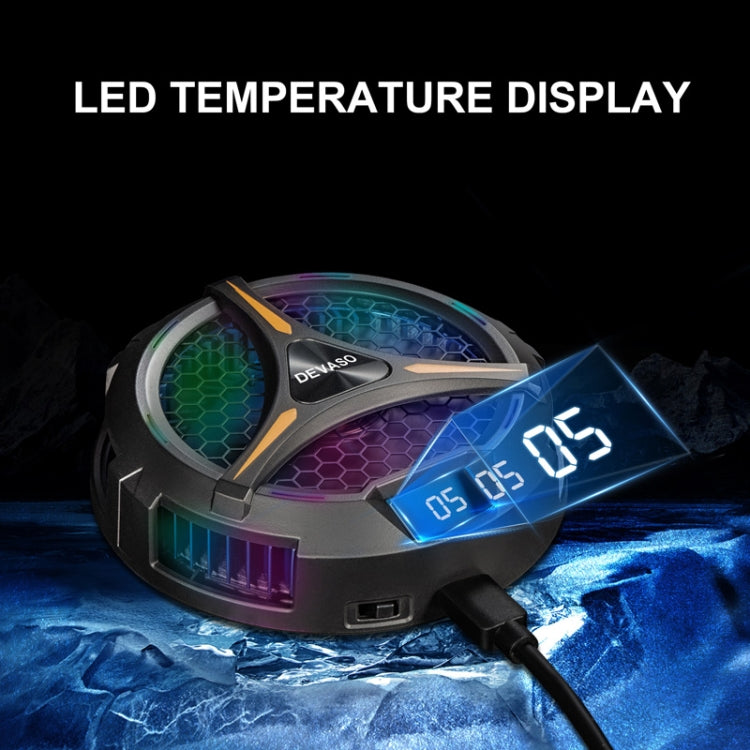 Devaso Steam Deck OLED Disipador De Calor Con Pantalla LED