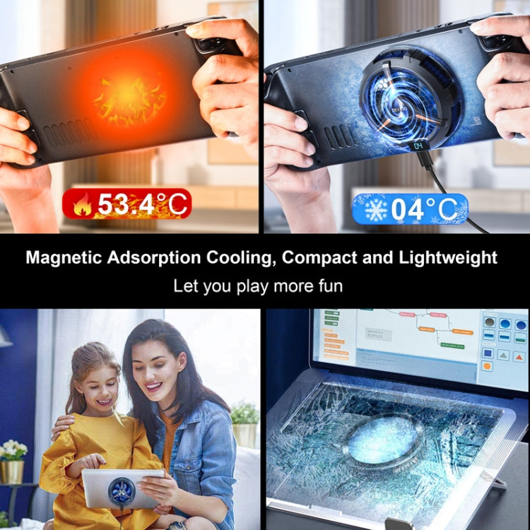 Devaso Steam Deck OLED Disipador De Calor Con Pantalla LED
