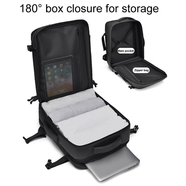 WEIXIER B726 Mochila Expandible Gran Capacidad Para Negocios Diarios