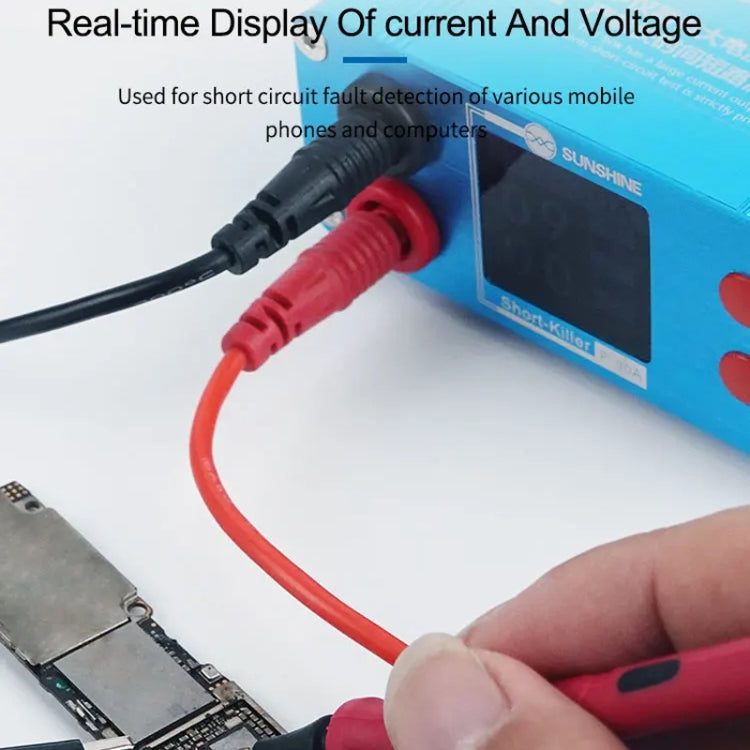 TechRepair Detector De Fallas De Placa Base Para Teléfonos 0-30A