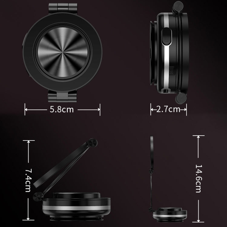 AIMITE C2 Soporte Teléfono Móvil Coche Ventosa Magnética
