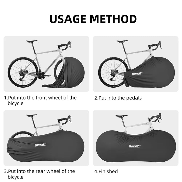 Rhinowalk RM266 Bolsa Carga Telescópica Para Bicicleta
