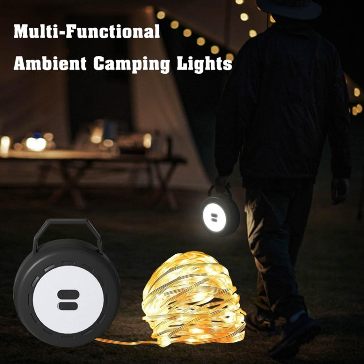 TUBUZHE Lámpara LED Portátil 2 en 1 Batería 2000 mAh