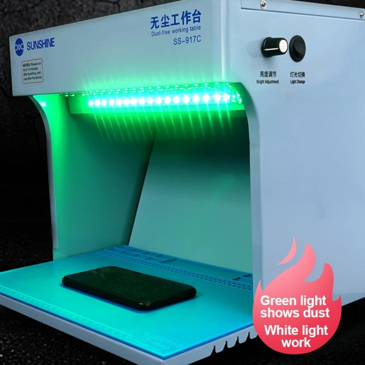 Sunshine SS-917C Banco De Trabajo Antipolvo Para Reparar Pantallas