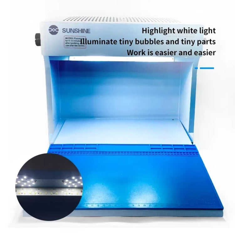 Sunshine SS-917C Banco De Trabajo Antipolvo Para Reparar Pantallas