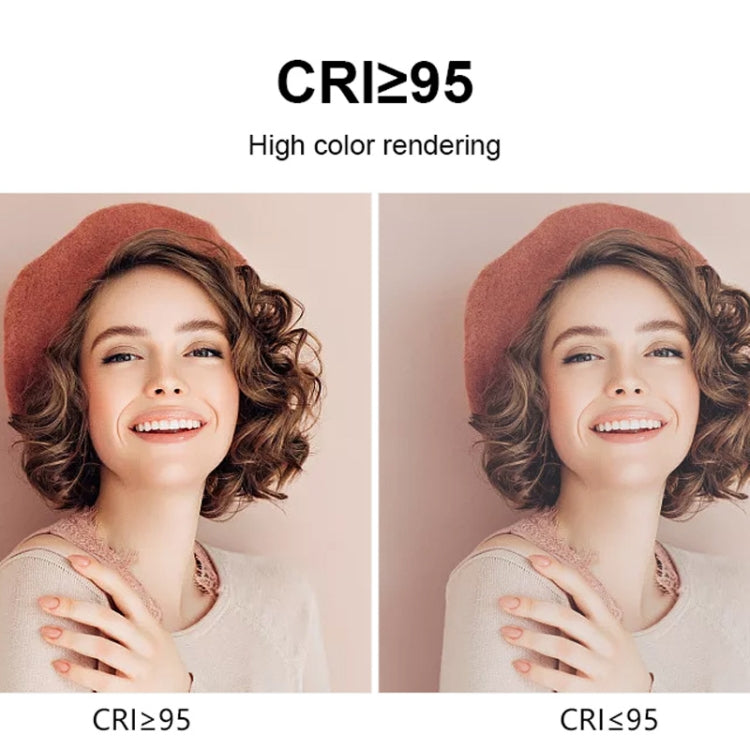 LuzPro Luz De Relleno Portátil Fotografía CRI95+ Iluminación